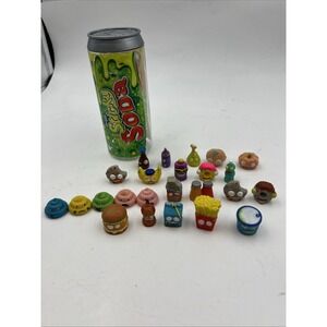 Grossery Gang Sticky Soda Playset Pop‎ Can Plus 24 Figures